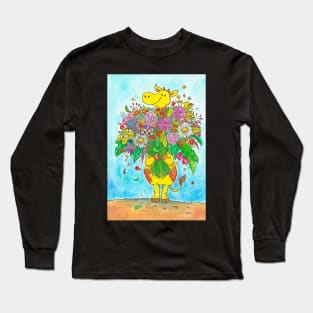 Giraffe bouquet Long Sleeve T-Shirt